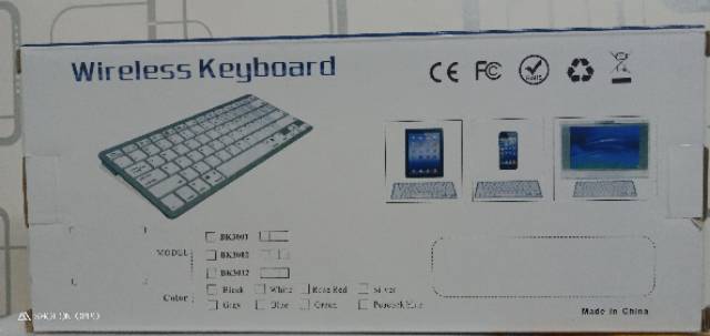 keyboard wireless murah boutut untuk laptop, pc,tablet terbaik