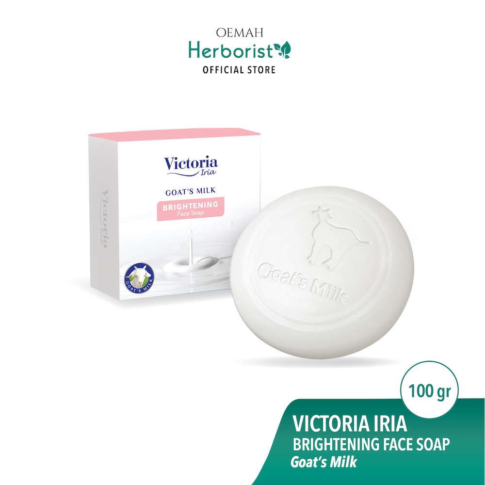 Victoria Iria Brightening Face Soap Sabun Muka 100gr Sabun Pemutih Wajah