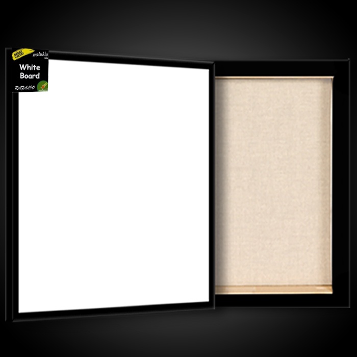 

White Board Melamin Papan Tulis Putih By Ravalio 90x110 cm