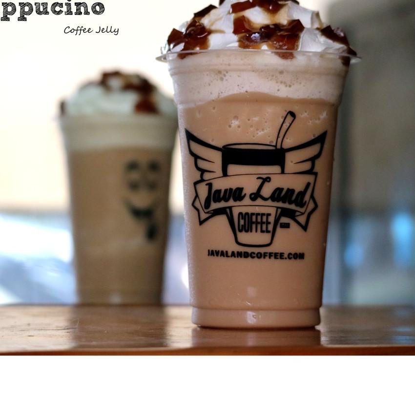 

WOW MURAH Bubuk Minuman Bubble Powder Drink ice blended rasa Cappucino kopi ORIGINAL Javaland 1kg*