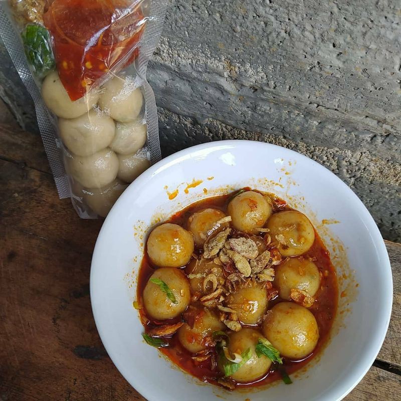 

cilok seblak isi gajih