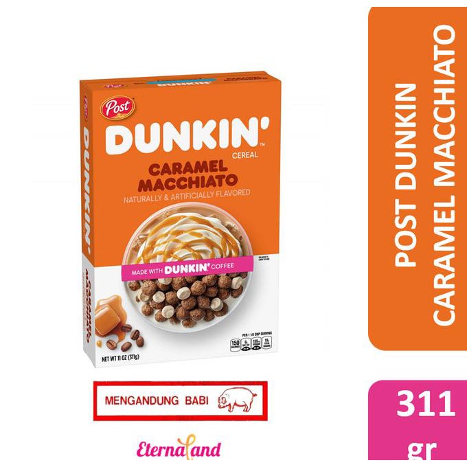 

Post Dunkin Caramel Macchiato - Sereal Rasa Kopi Marshmallow Non Halal