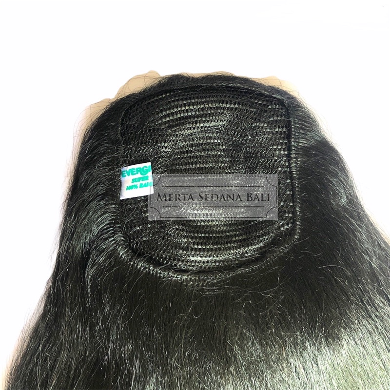 Hair Piece Rambut Sintetis / Herpis Tambahan Sanggul Pengantin, Penari, Modifikasi Khas Bali