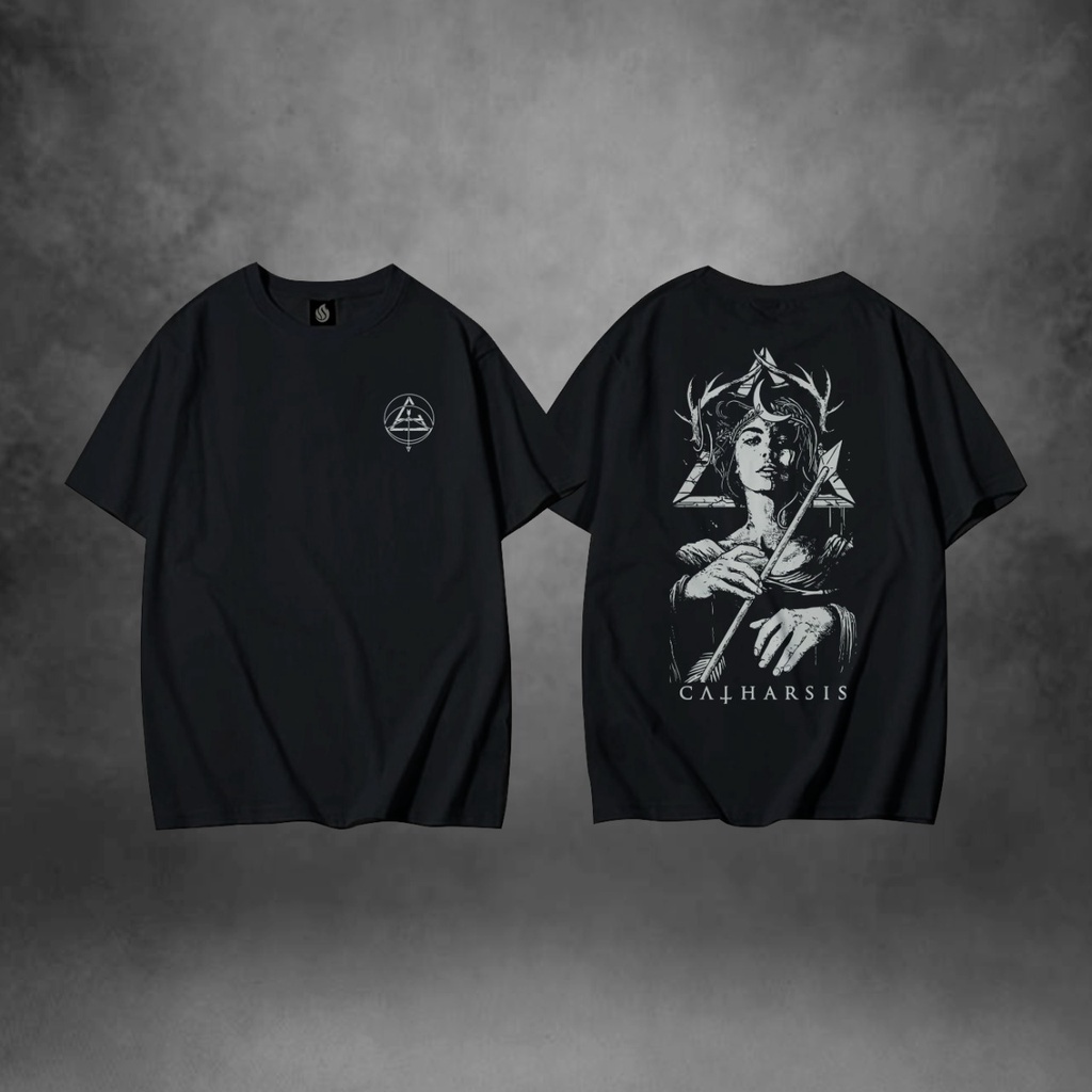 Kaos T-shirt Distro Catharsis Empire Bimo Picky Picks catton Combed 30s Kaos Pria Distro