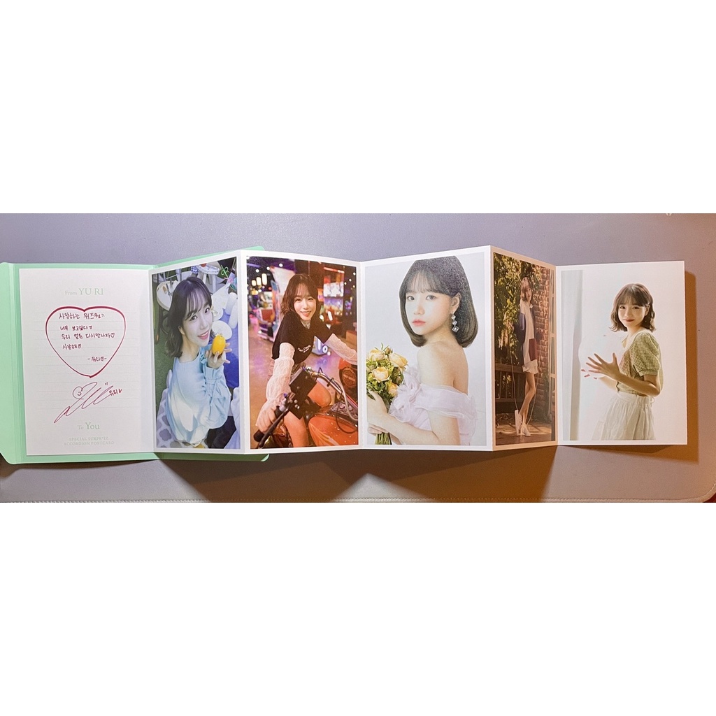 IZ*ONE Accordion Postcard Surpriz Yuri IZONE Surpr*iz