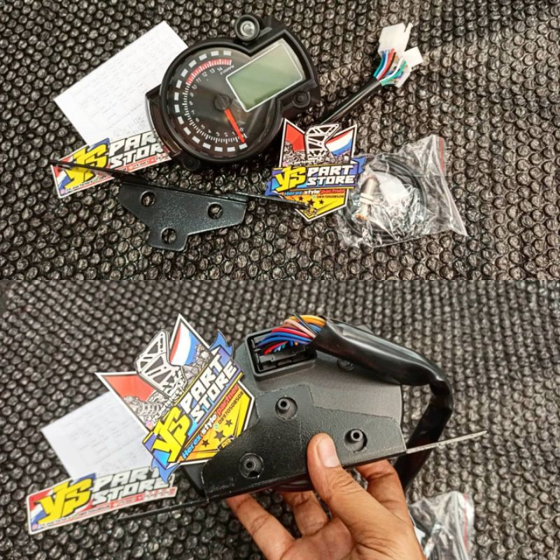 spedo koso RX2N set breket dudukan cover pnp T shock megapro tiger