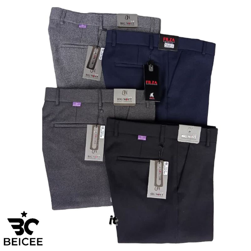 Celana Formal Kerja Kantor Slimfit Bahan Woll Premium