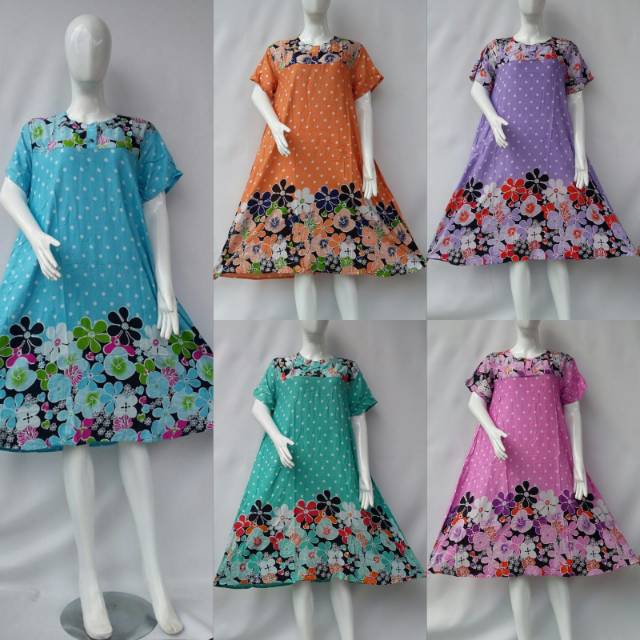 Daster Bali Polka Bunga