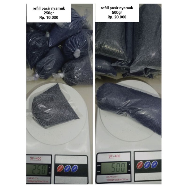 Pasir nyamuk murah, obat nyamuk pasir