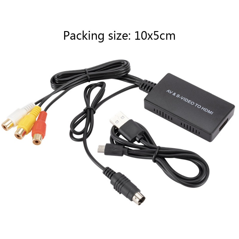 Btsg Professional SVideo to Video Adapter Support1080P