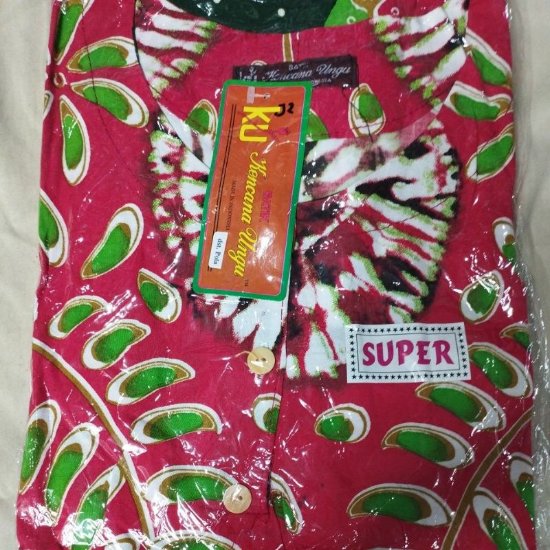 Daster kencanaungu Kencana Ungu Label Coklat Super / KUC Super Daster Pola / KUC Super Daster Lupita-KUC SP DST.POLA/ J2