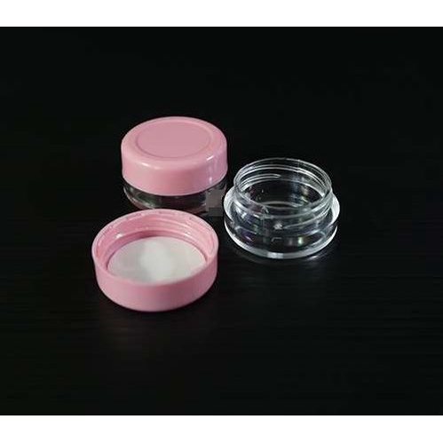 Pot Cream 5gr Pink Natural - Putih Transparant / Wadah Cream / Tempat Cream / Wadah Cosmetik Kosmeti