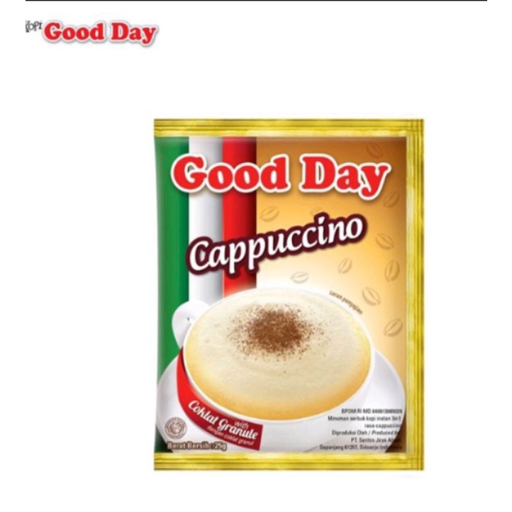 

Good Day Cappuccino Wirh Coklat Granule