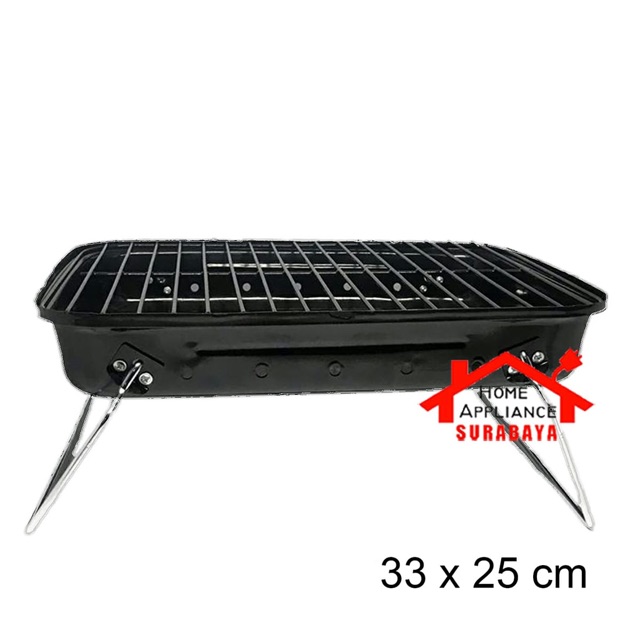 Alat Panggang Pemanggang Panggangan BBQ Sate Serbaguna Portable Picco Grill Maspion 33 CM x 25 CM