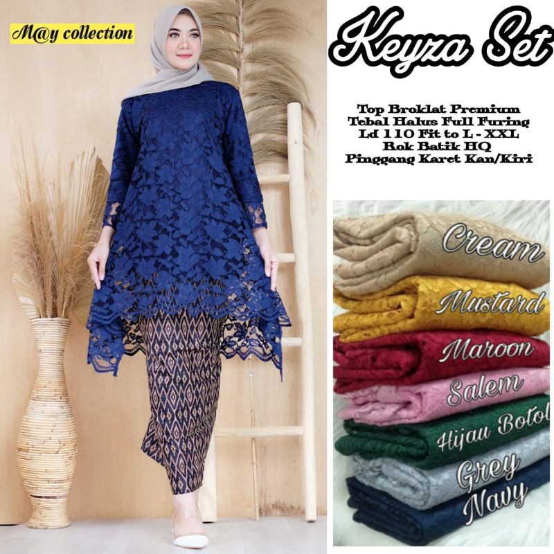 Keyza Set/Setelan Bruklat Kondangan