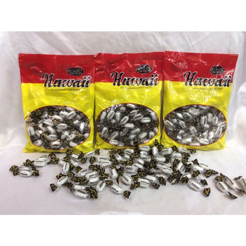 

permen mint isi coklat