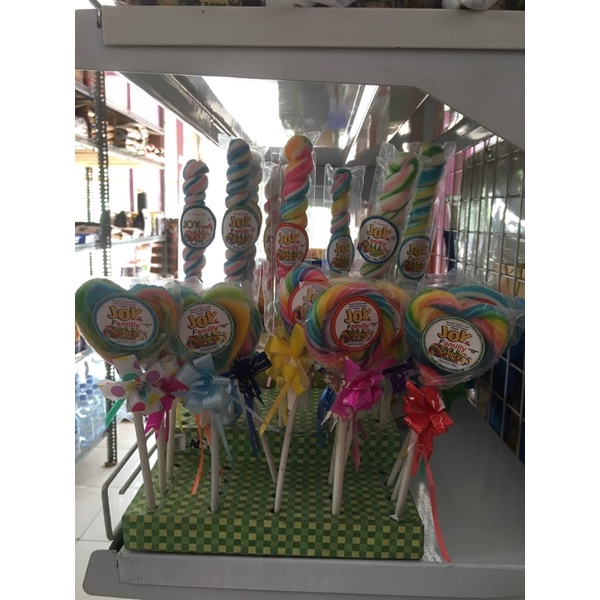 

PERMEN LOLIPOP 15cm ULIR WARNA WARNI