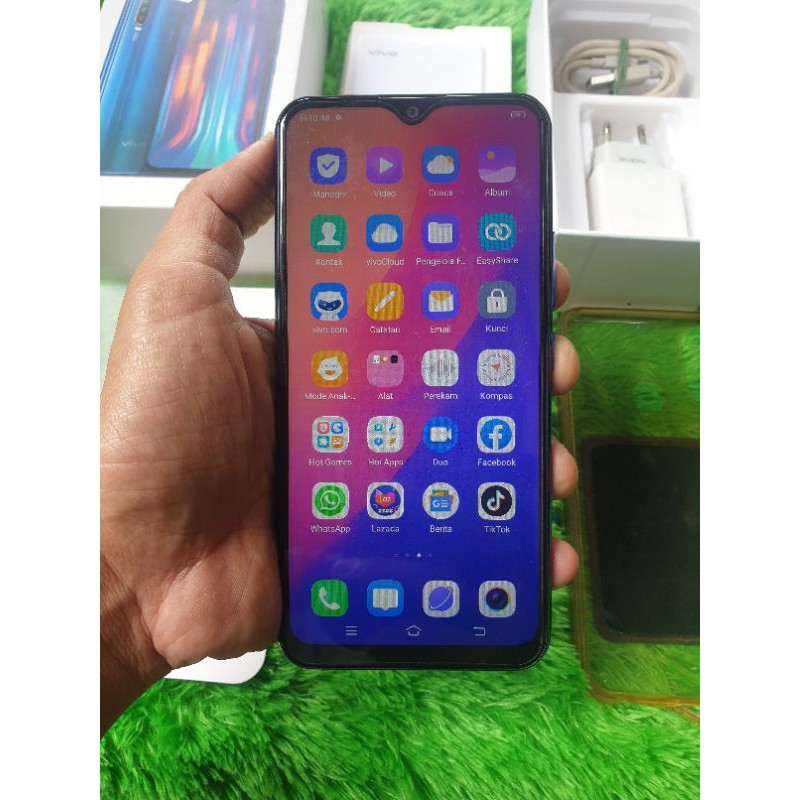 HANDPHONE HP SECOND BEKAS. VIVO Y12 3/64 FULLSET MULUS