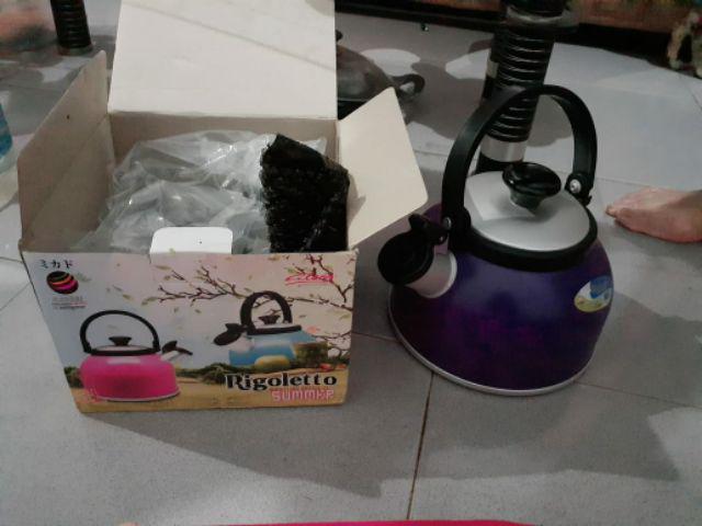 Teko Bersiul 3 Liter Summer / Whistling Kettle / Ceret Teko Masak Bunyi Siul