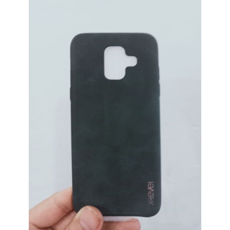 LEATHER CASE KULIT ORIGINAL X-LEVEL SAMSUNG A6 2018