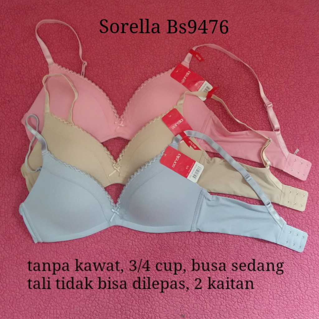 Bra sorella tanpa kawat bs9476 bra sorella murah