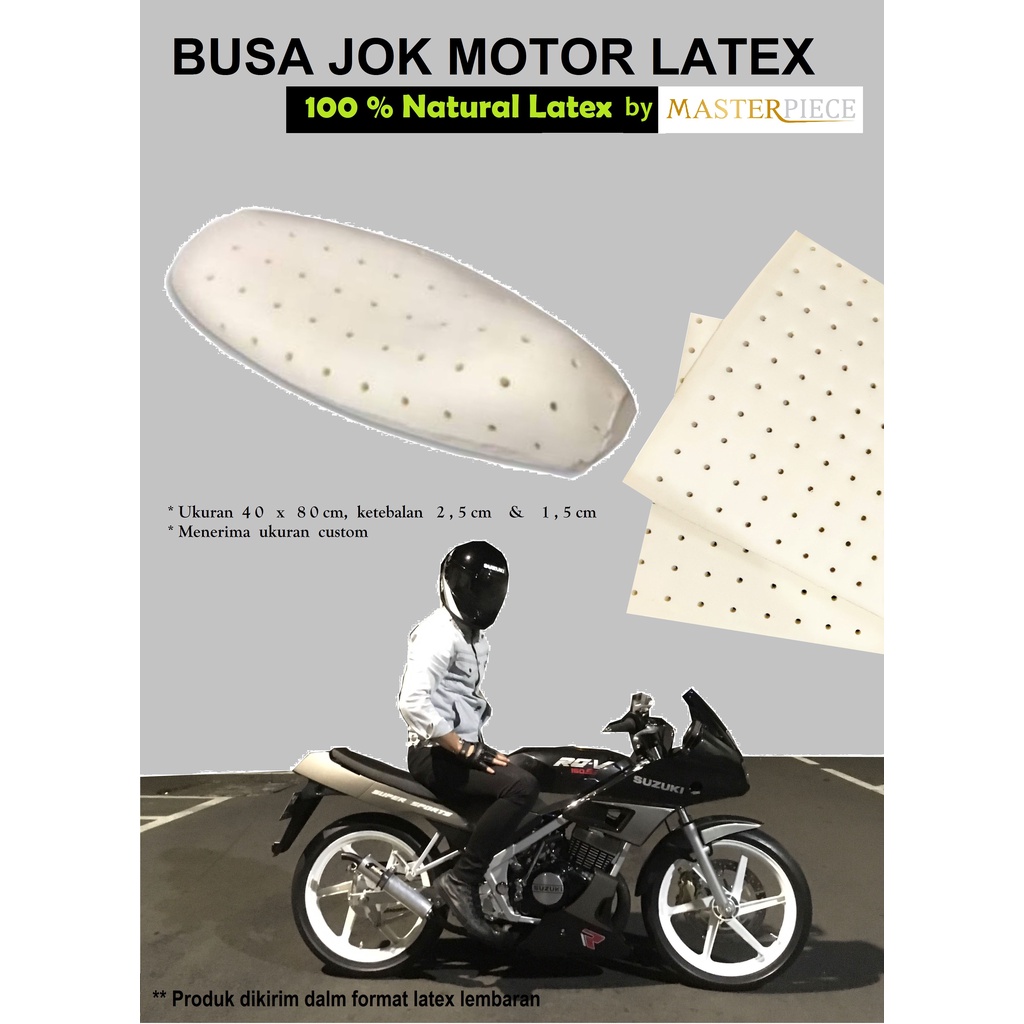 Busa Jok Motor Latex / Busa Latex Asli Jok Motor