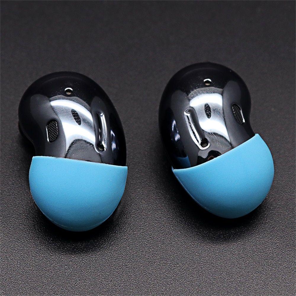 TOP Earbuds Silikon Cover Colorful Pelindung Lengan Warna Permen Ear pads Case Untuk Samsung Galaxy Buds Live