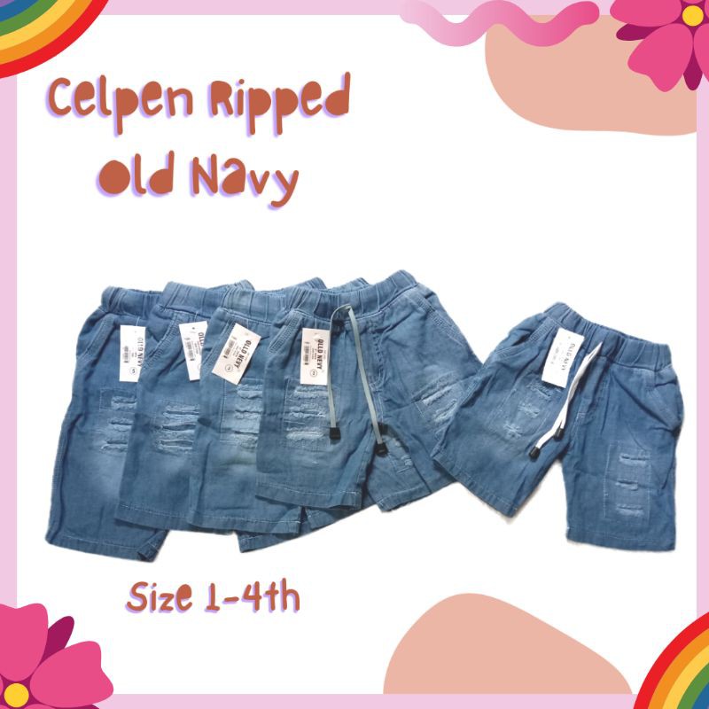 Celana Pendek Ripped Oldnavy Anak