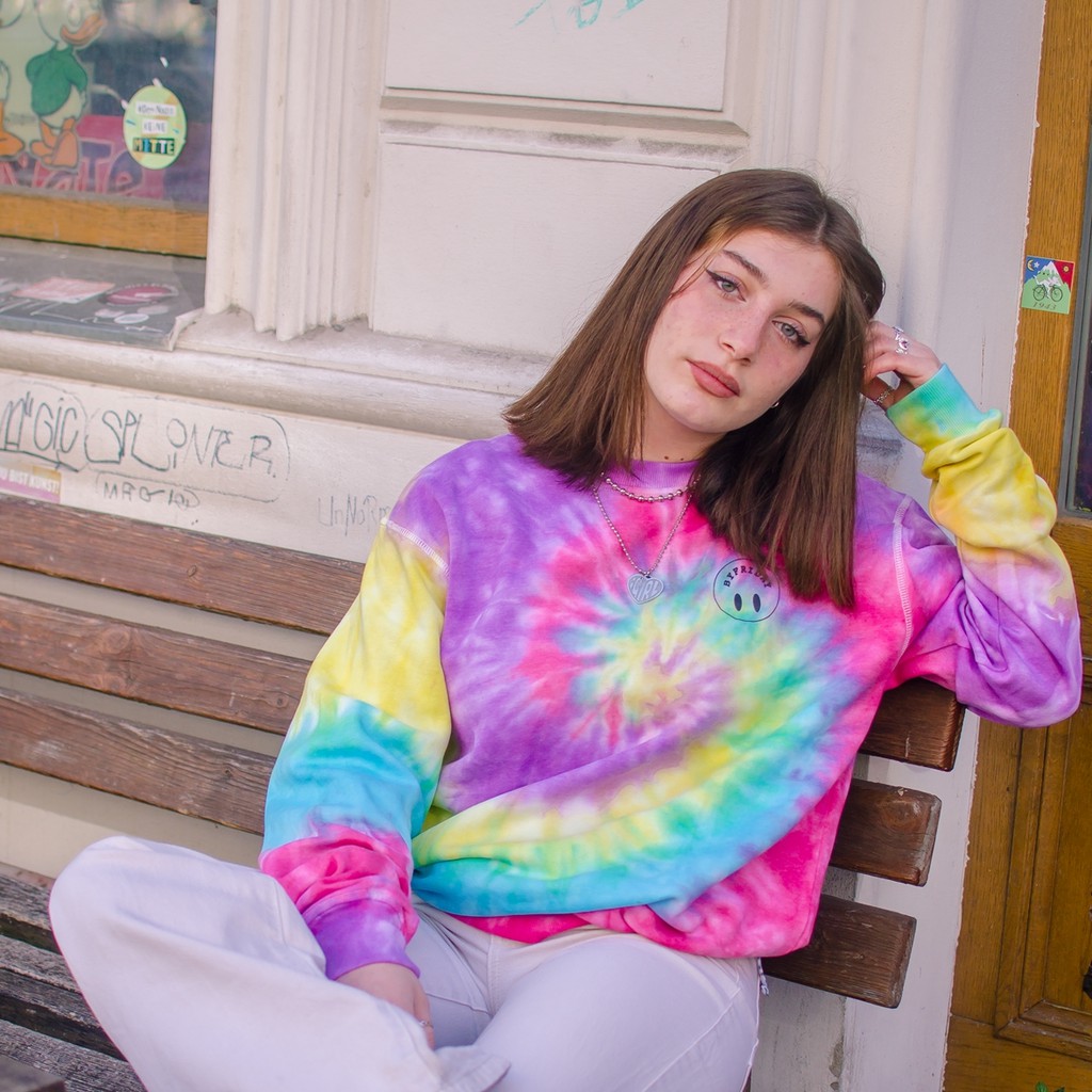 Ali3n Tie Dye Crewneck