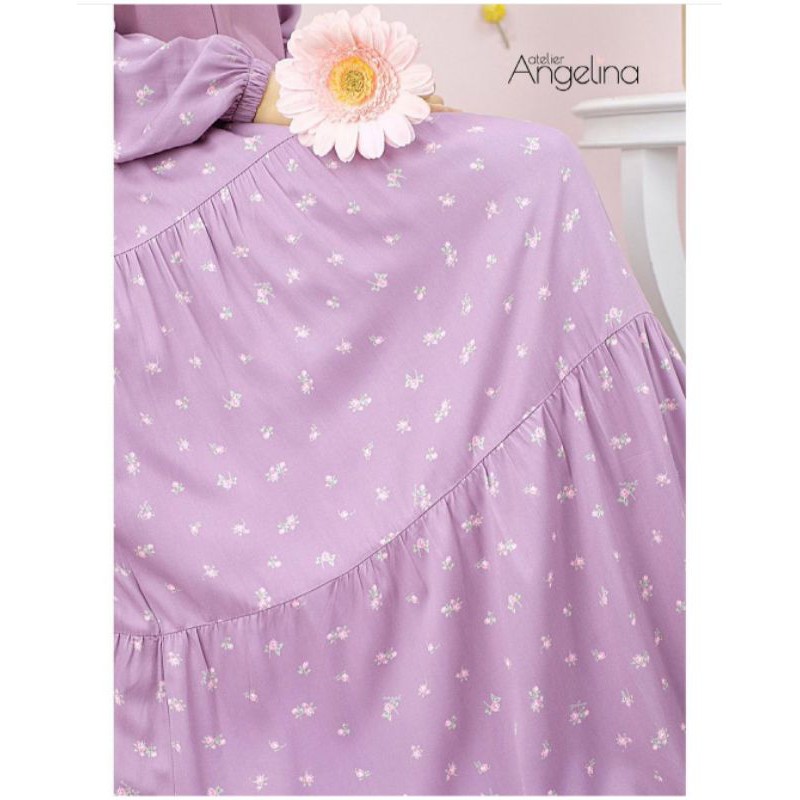 Bella Dress Tinyrose Dusty Purple L by atelier angelina