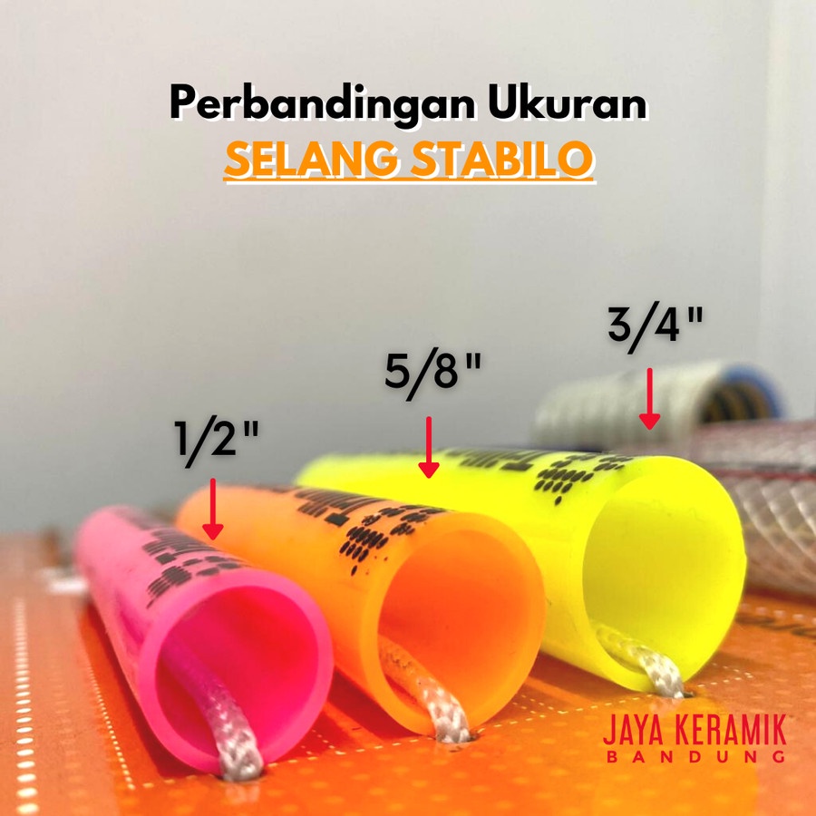 TRILLIUN STABILO SELANG AIR 10 METER PLASTIK MURAH