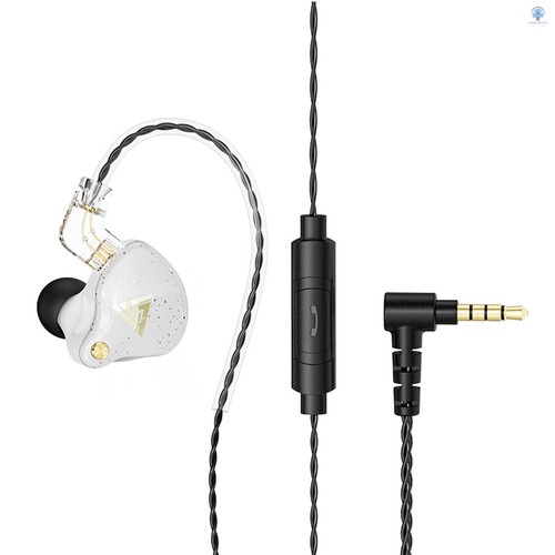 QKZ AK6 PRO Earphone with Mic Detachable alt KZ EDX Pro TRN MT1-AK6 Pro White