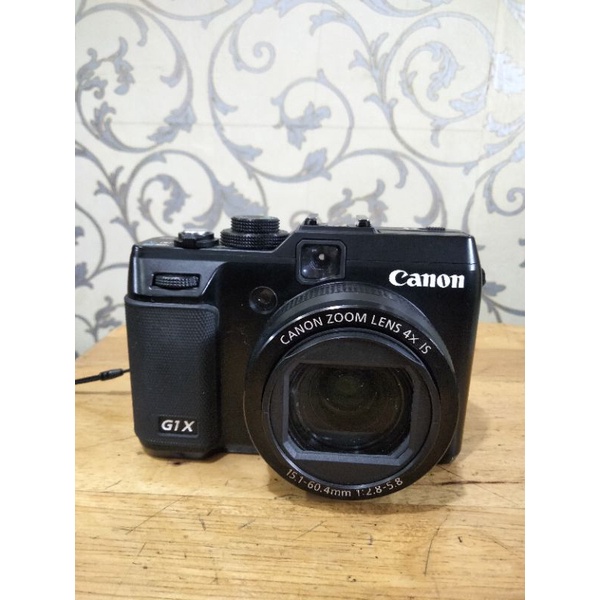 Canon power shot G1X kamera vlog mulus