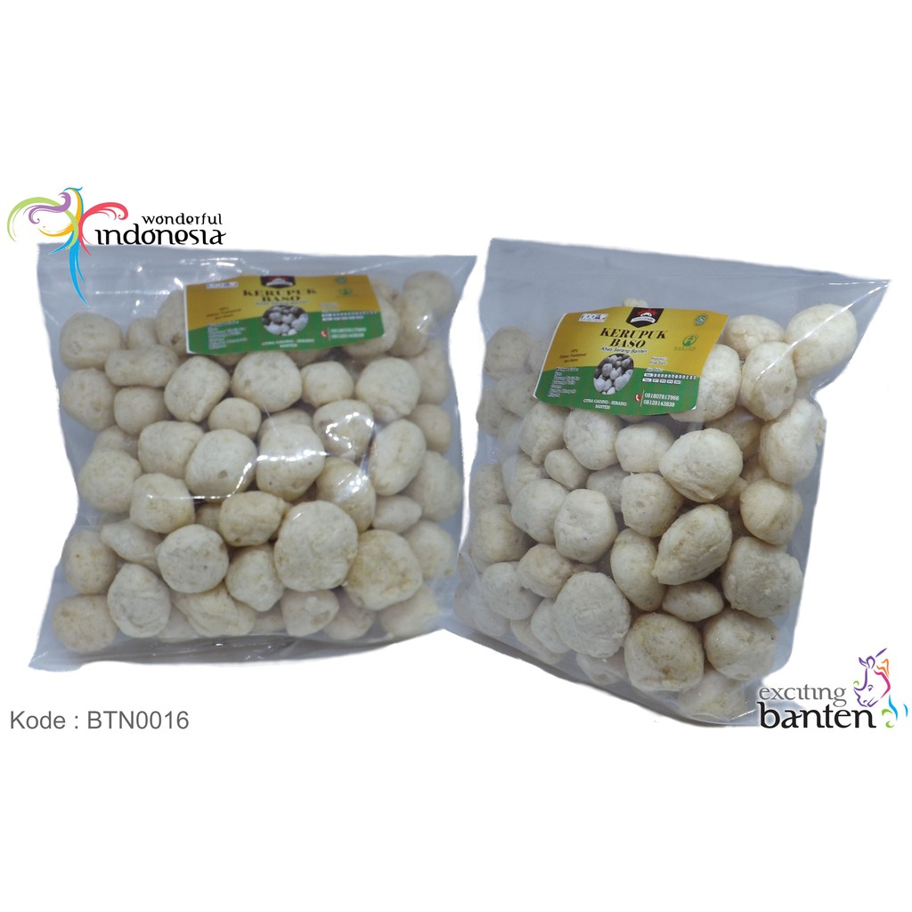 

Kerupuk Baso, Cemilan khas Banten 155g