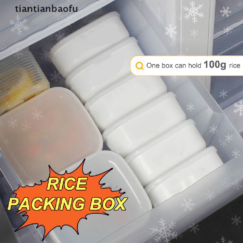 (Tianbaofu) Kotak Makan Siang / Bento / Pangsit Untuk Kulkas