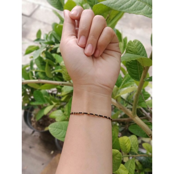 Gelang Mote/Gelang Mote Rantai/Lucky Charm