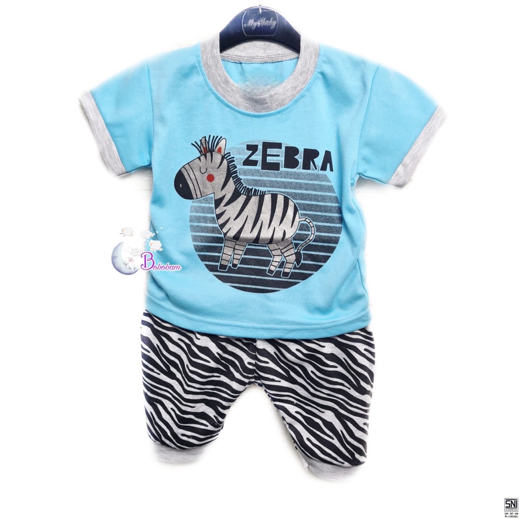 ECER BAJU KAOS COWO HEWAN ZEBRA TRENDY KECE ANAK LAKI-LAKI / SETELAN ANAK HARGA GROSIR