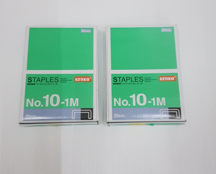 

ISI STAPLER KENKO NO.10 PER PAK ISI 20 TABUNG