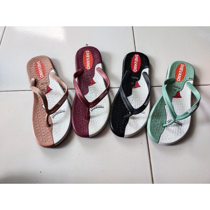 SENDAL CEWEK SHEVANO / SENDAL KARET / SENDAL BEST SELLER