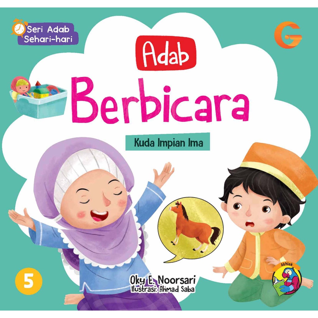 Buku Seri Adab Berbicara - Gema Insani 100% Original