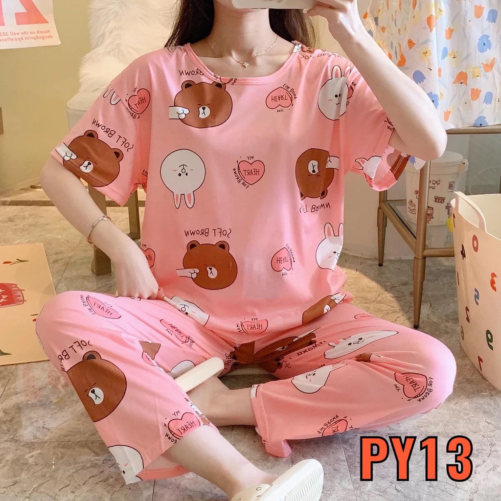 PIYAMA WANITA CELANA PANJANG / BAJU TIDUR WANITA / BAJU SANTAI / BAJU RUMAH WANITA