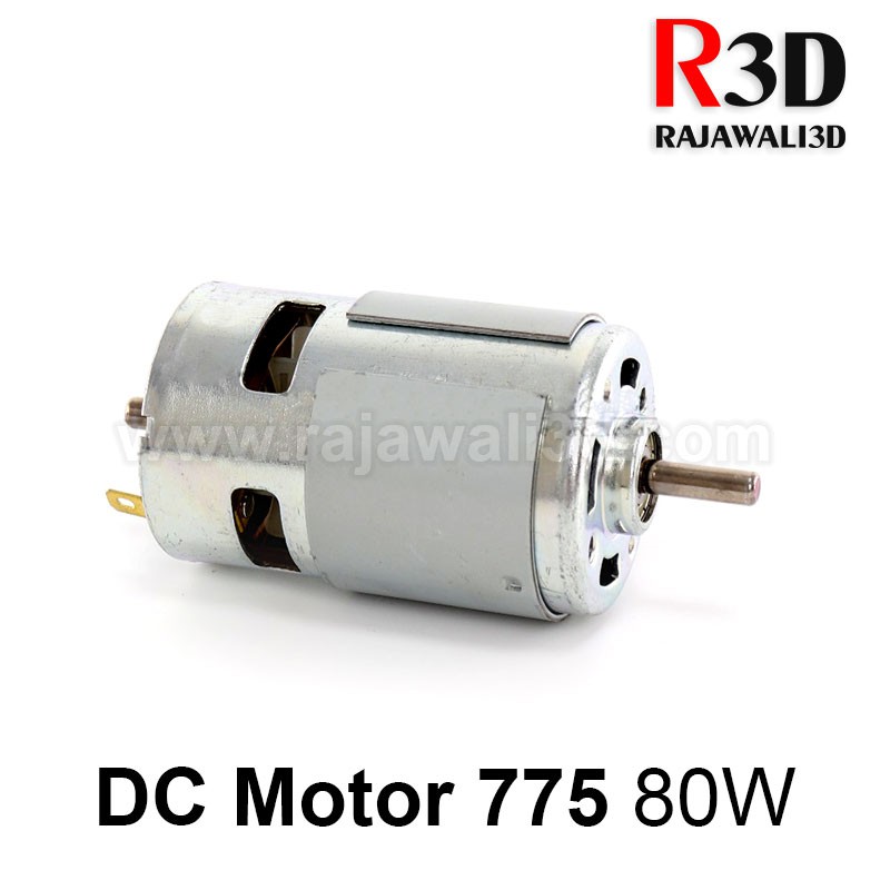 Dinamo DC Motor 775 12-24v 4000-8000rpm Mini Spindle