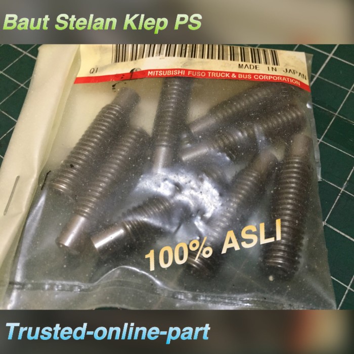 Gilaa Baut Stelan Klep Ps 100% Asli Limited