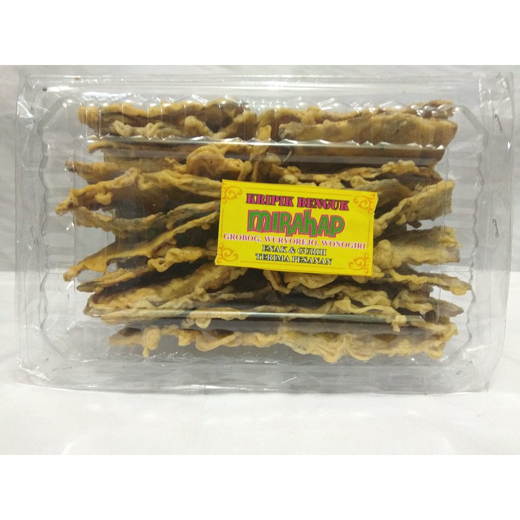 

Aneka Snack Keripik Benguk Mirahap Free Packing /Oleh Oleh Khas Wonogiri Kemasan Mika