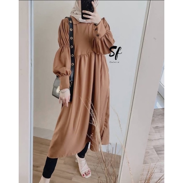 (MGA) TUNIK SOFARA REMPEL DAILY BUSUI WANITA TUNIK MOSCREPE PREMIUM