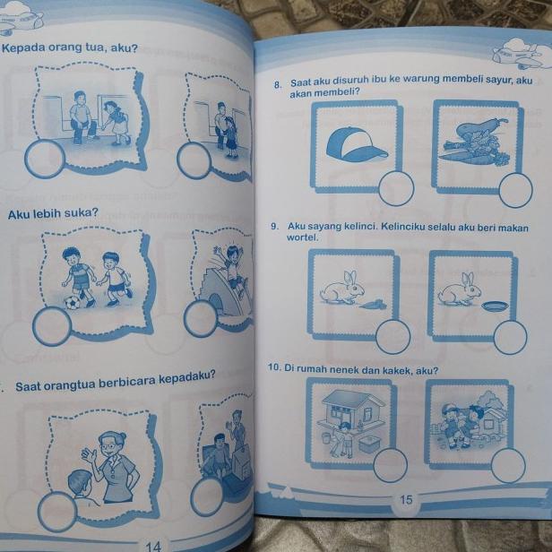 BUKU AKTIVITAS ANAK - PSIKOTES TERLENGKAP MASUK SD