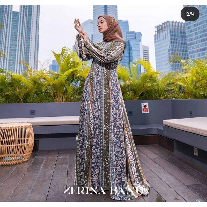 Fatin Dres Green HL Zerina Banu