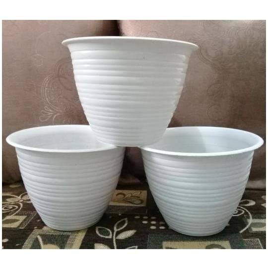 Pot Tawon Putih Diameter 10