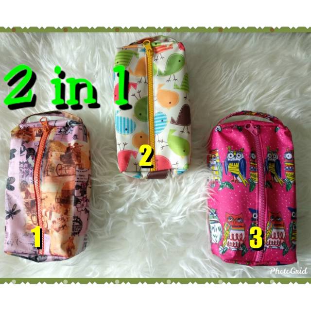 Tempat Tissue 2 in 1 (Basah dan Kering)