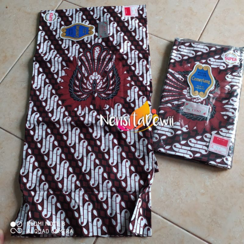 Sepasang Jarik Instan / Motif Lereng Barong